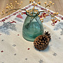 Christmas tapestry tablecloths and scarves TREES WITH DEER