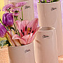 Dita beige vase