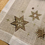 Embroidered Christmas tablecloth, Star shawl