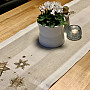 Embroidered Christmas tablecloth, Star shawl