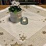 Embroidered Christmas tablecloth, Star shawl