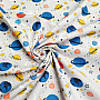 Cotton fabric SPACE