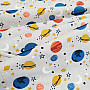 Cotton fabric SPACE