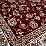 Woolen carpet SAPHIR bordo allover flower