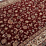 Woolen carpet SAPHIR bordo allover flower
