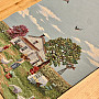 Tapestry tablecloths and scarves COUNTRYSIDE