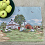 Tapestry tablecloths and scarves COUNTRYSIDE