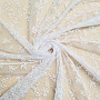 Luxury embroidered curtain TINY WHITE Twig