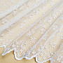 Luxury embroidered curtain TINY WHITE Twig