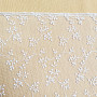 Luxury embroidered curtain TINY WHITE Twig