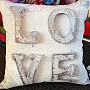 Decorative pillow LOVE