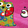 Children carpet OWL and pink owls