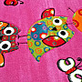 Children carpet OWL and pink owls