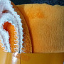 Microfiber blanket SOFT SHEEP orange