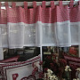 Finished curtain GERSTER canvas red 50x150 cm