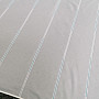 Voile curtain stripes - turquoise