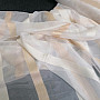 Voile curtain STRIPES GOLD