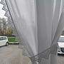 Finished curtain - set: 2 pcs curtains 1 pcs ruffled with lace