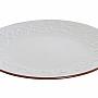 Plate shallow WHITE RELIEF 27.5x2cm white