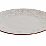 Shallow plate BEIGE RELIEF 27.5x2cm beige