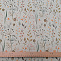 Decorative fabric Gray meadow