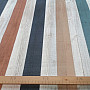 Decorative fabric ocean stripes