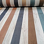 Decorative fabric ocean stripes