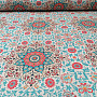 Decorative fabric Sayuri turquoise