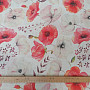 Decorative fabric Poppies Mabel