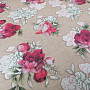 Geraldine Rose 3D decorative fabric