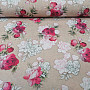 Geraldine Rose 3D decorative fabric