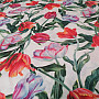 Decorative fabric Shaggy tulips