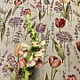Tapestry tablecloth, scarf Spring-tulips