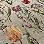 Tapestry tablecloth, scarf Spring-tulips