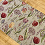 Tapestry tablecloth, scarf Spring-tulips