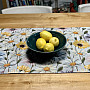 Tapestry tablecloth and scarf DAISY