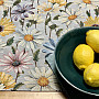 Tapestry tablecloth and scarf DAISY