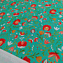 Andalea turquoise decorative fabric