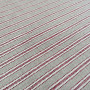 Decorative fabric Iris stripes - burgundy 65