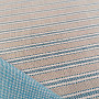 Decorative fabric Iris stripes - blue 77