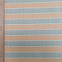 Decorative fabric Trebol stripes - orange 2 cm 75