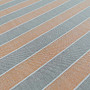 Decorative fabric Trebol stripes - orange 2 cm 75