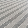 Decorative fabric Trebol stripes - gray 2 cm 72
