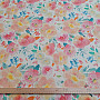 Decorative fabric Pastel flowers