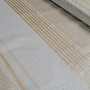 Curtain light cream stripes with gold stripes - MUSICA