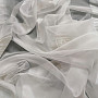 Voile curtain cream petals beige - 731/300