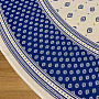 Round tablecloth - blue folklore Ø 175 cm