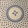 Round tablecloth - blue folklore Ø 175 cm