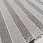 Decorative fabric Trebol stripes - brown 2 cm 55