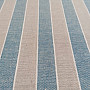 Decorative fabric Trebol stripes - blue 2 cm 77
